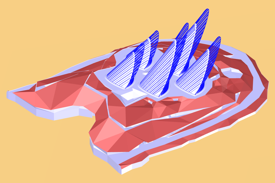3D Model of Target Utilised for Numerical Modelling