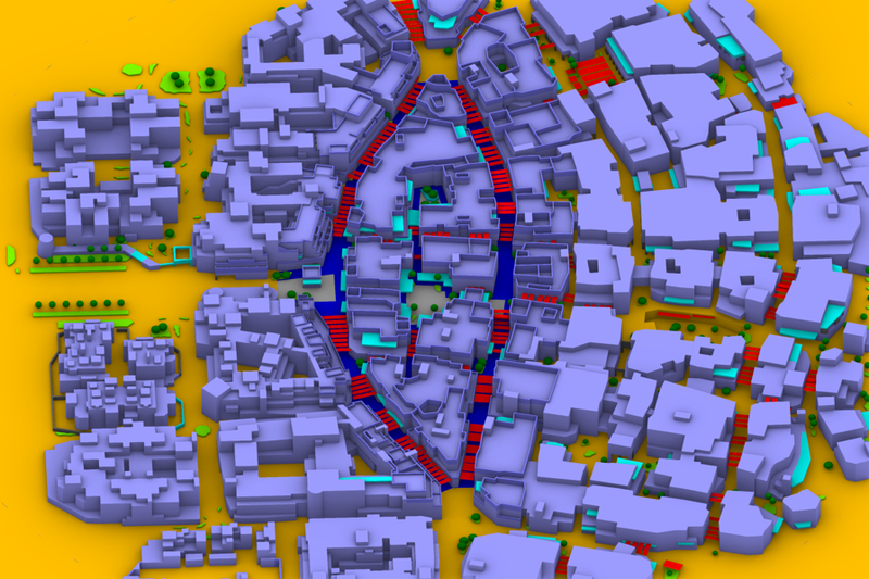 3D Model of Target Utilised for Numerical Modelling